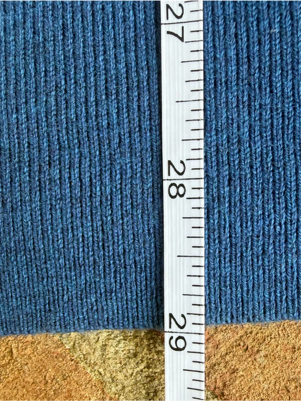 Banana Republic Pima Cotton Cashmere 1/4 Zip Sweater Blue Men’s XL